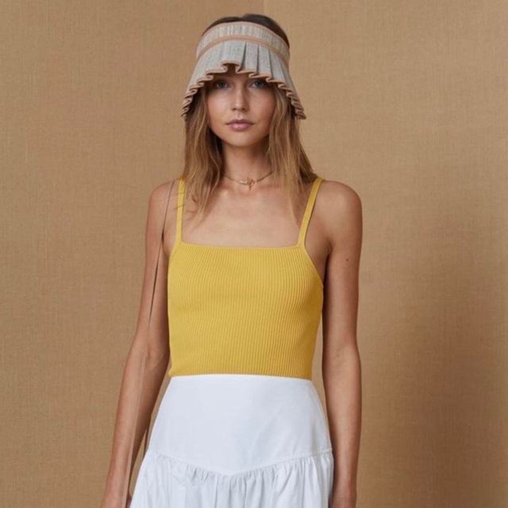 Bec & Bridge Penny Knot Top in Straw